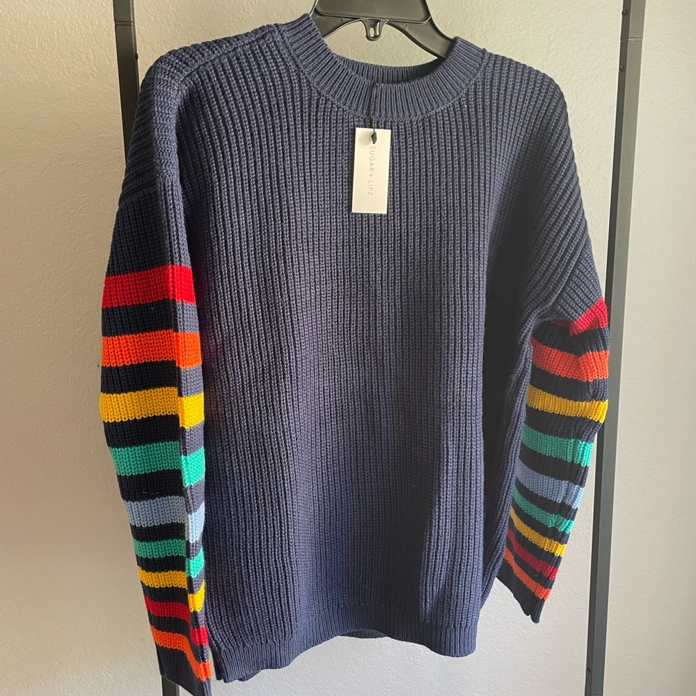 Colorful Knit Sweater